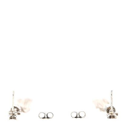 Saint Laurent Metal Monogram Loulou Tassel Earrings Silver 3 of 5