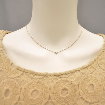 Tiffany Sterling Silver Diamond .03ct Elsa Peretti Diamonds by the Yard Pendant Necklace 2 of 4