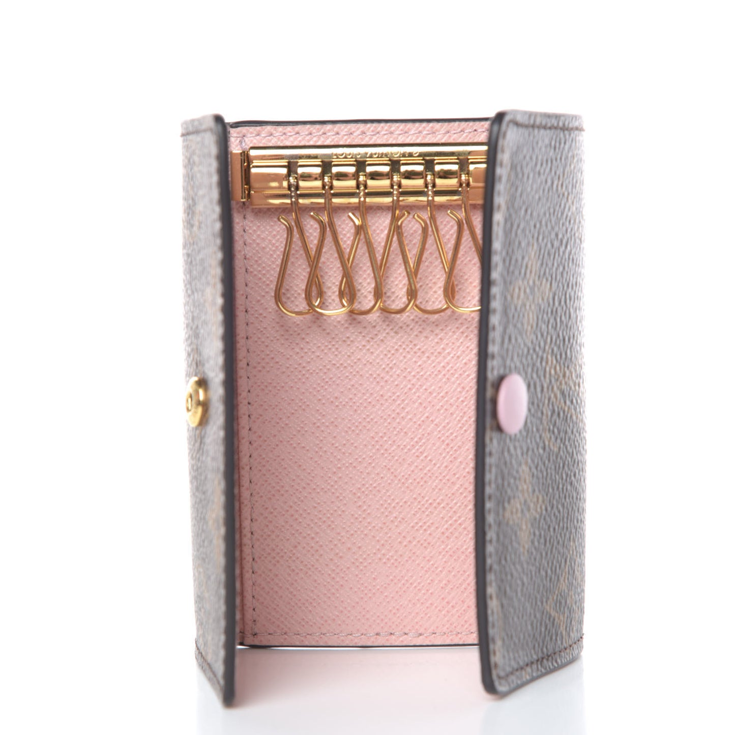 Monogram Multicles 6 Key Holder Rose Ballerine