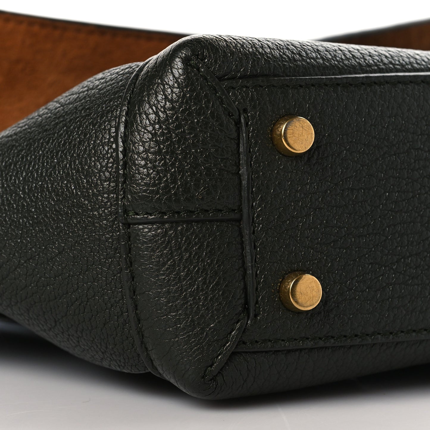 Grained Calfskin Mini Maxi Intrecciato Arco 33 Black