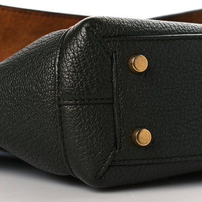 Bottega Veneta Grained Calfskin Mini Maxi Intrecciato Arco 33 Black 8 of 9