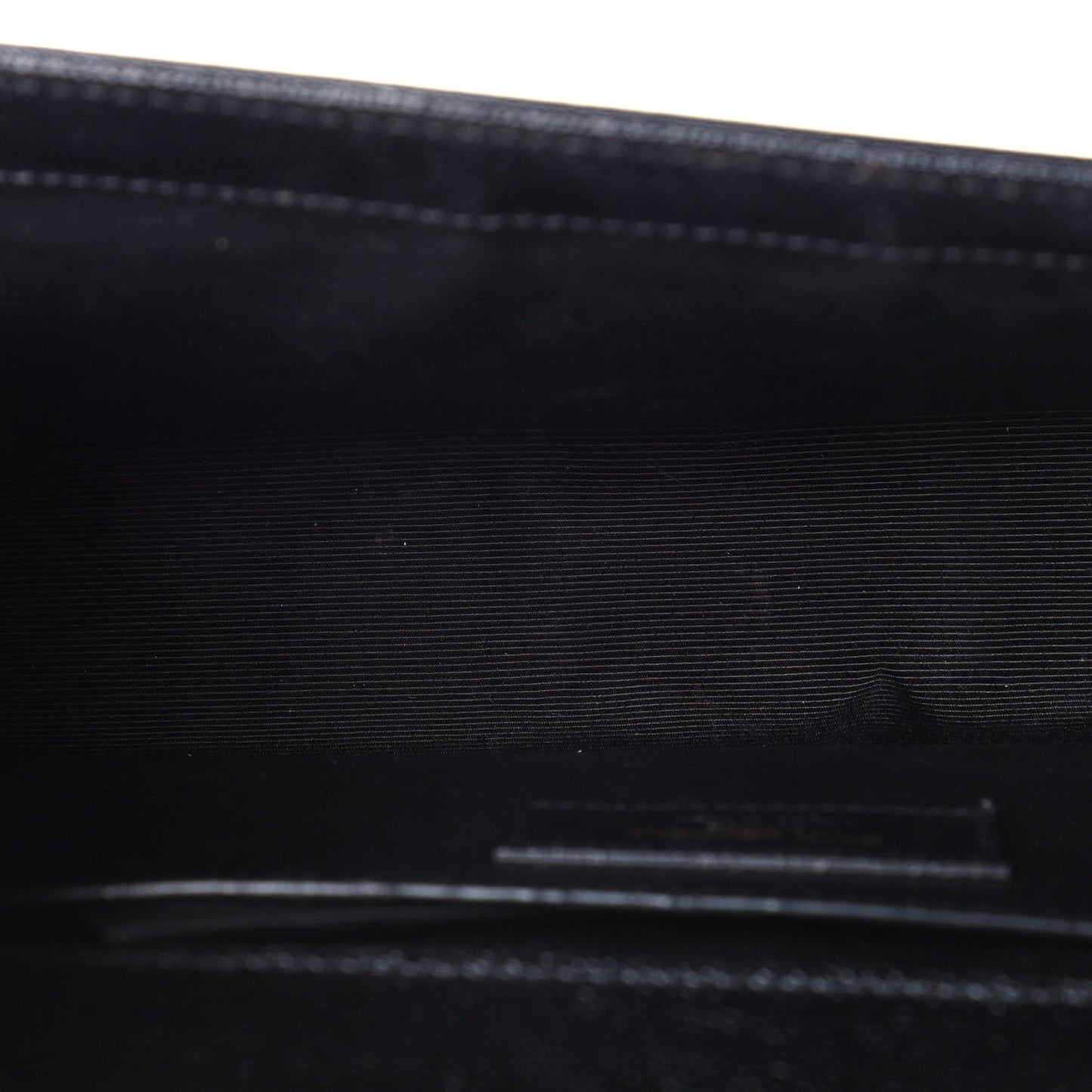 Grain De Poudre Medium Classic Monogram Kate Satchel Black