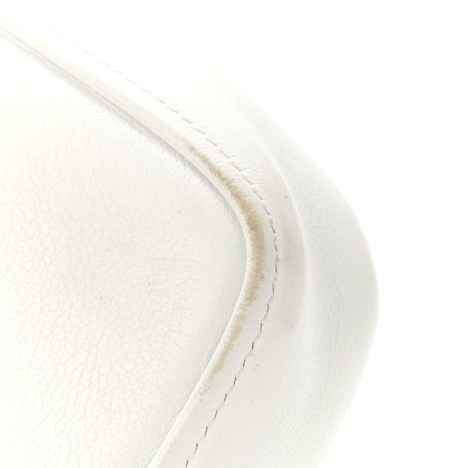 Balenciaga Calfskin XS Triangle Chain Duffle White 11 of 13