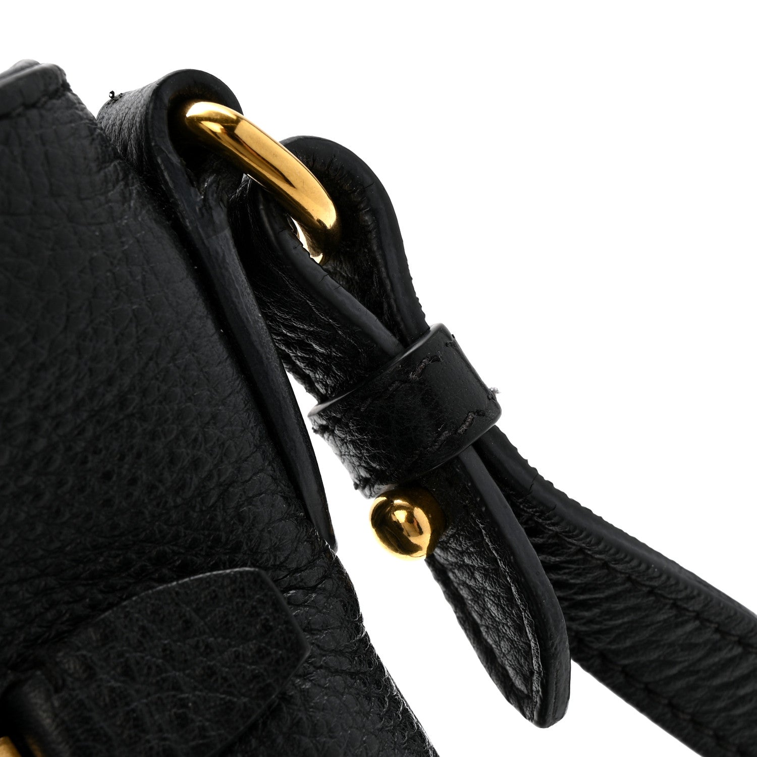 Prada Vitello Daino Crossbody Bag Black 13 of 13