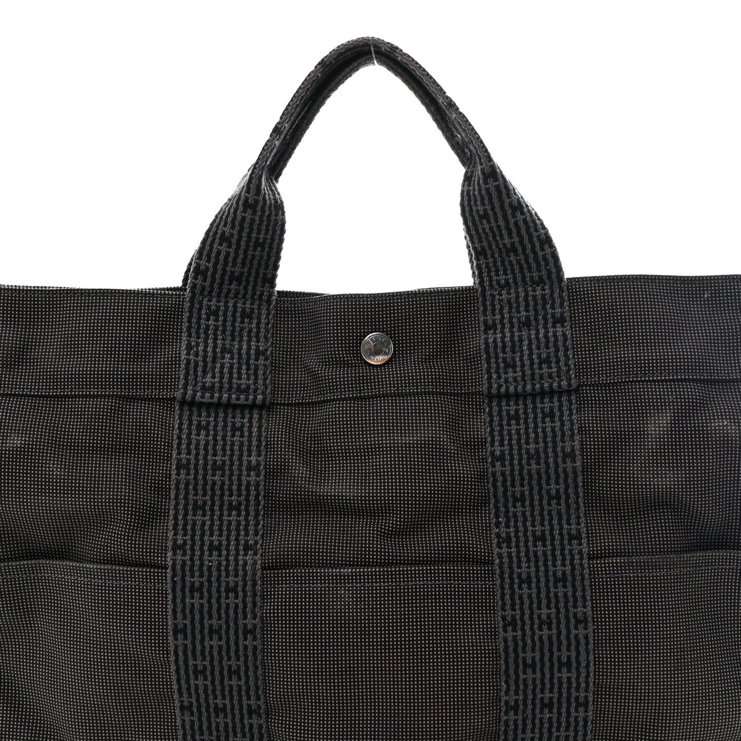 Canvas Herline MM Tote Grey