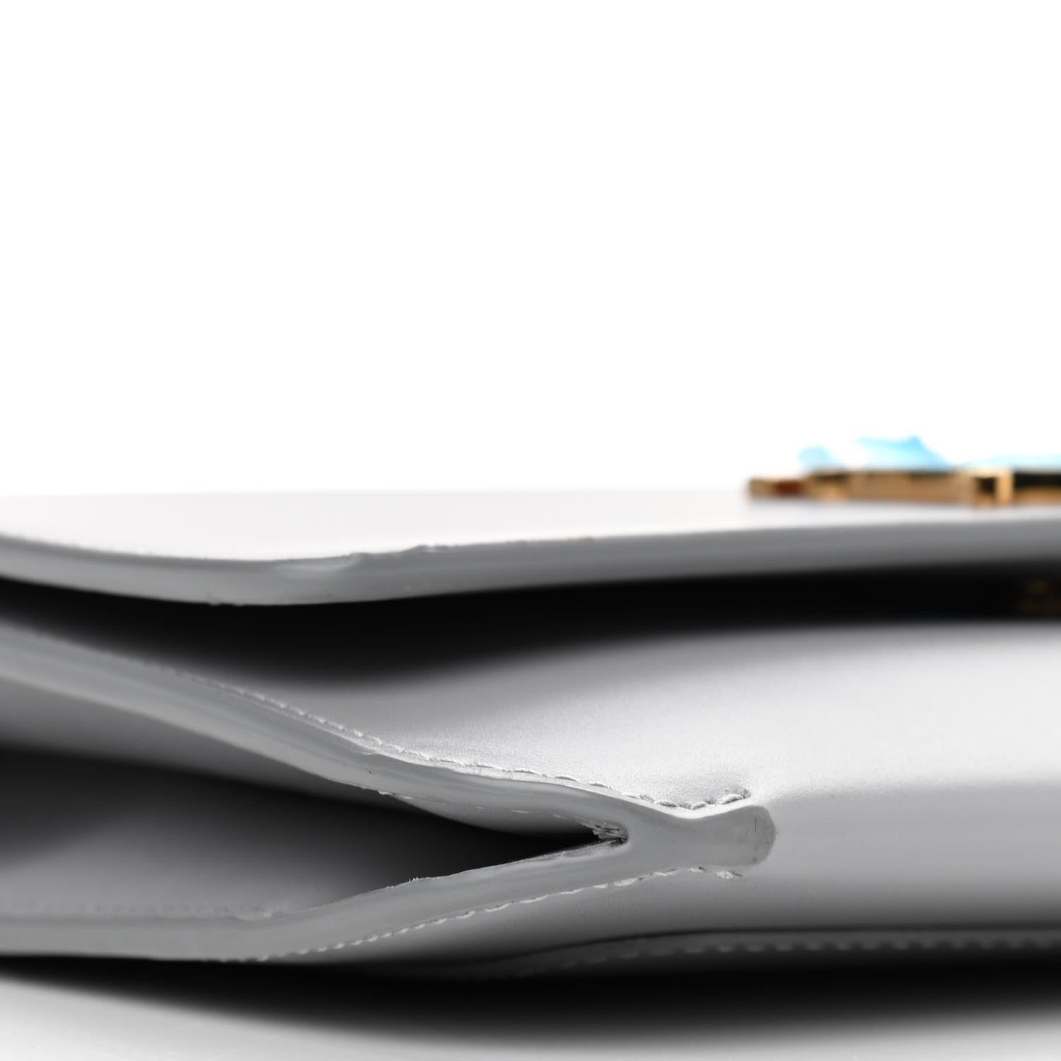 Burberry Calfskin Mini TB Bag Grey 8 of 9