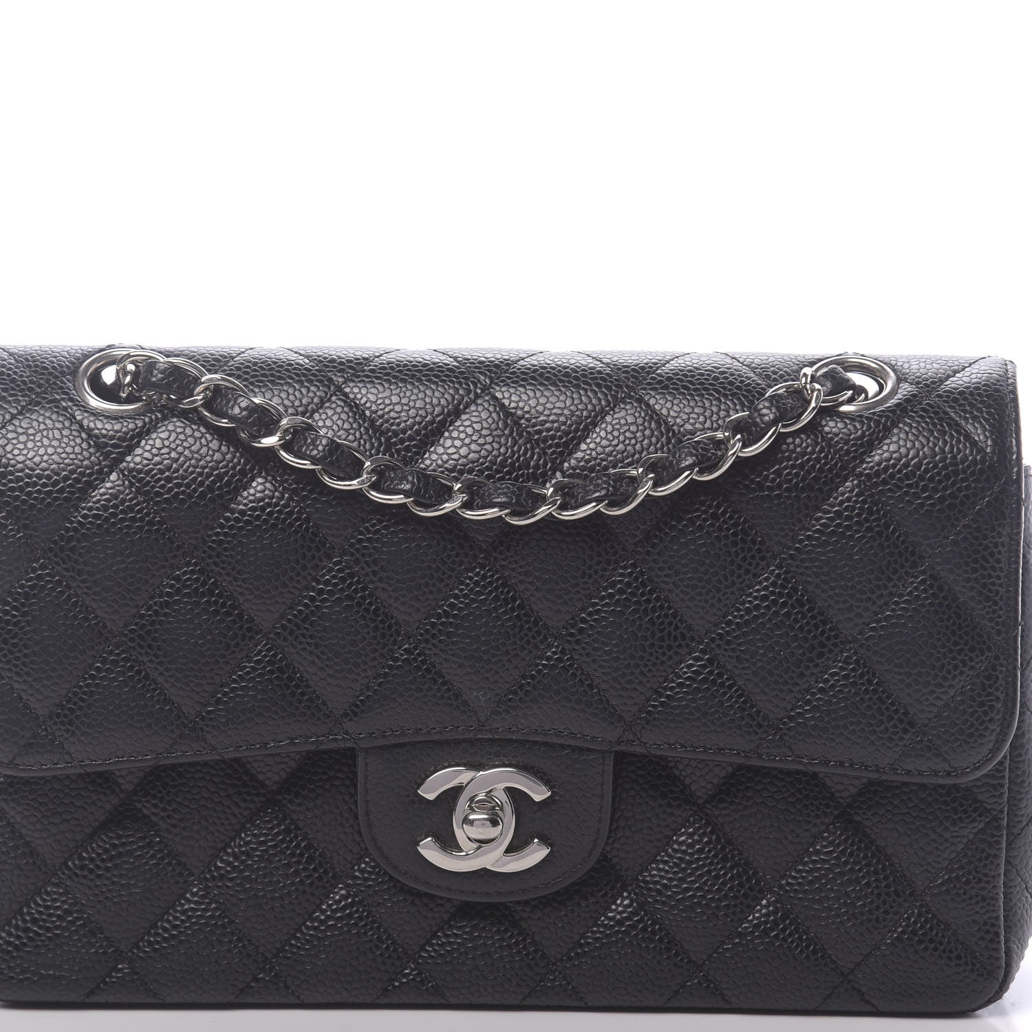 Chanel Caviar Quilted Small Double Flap Black 12 of 12