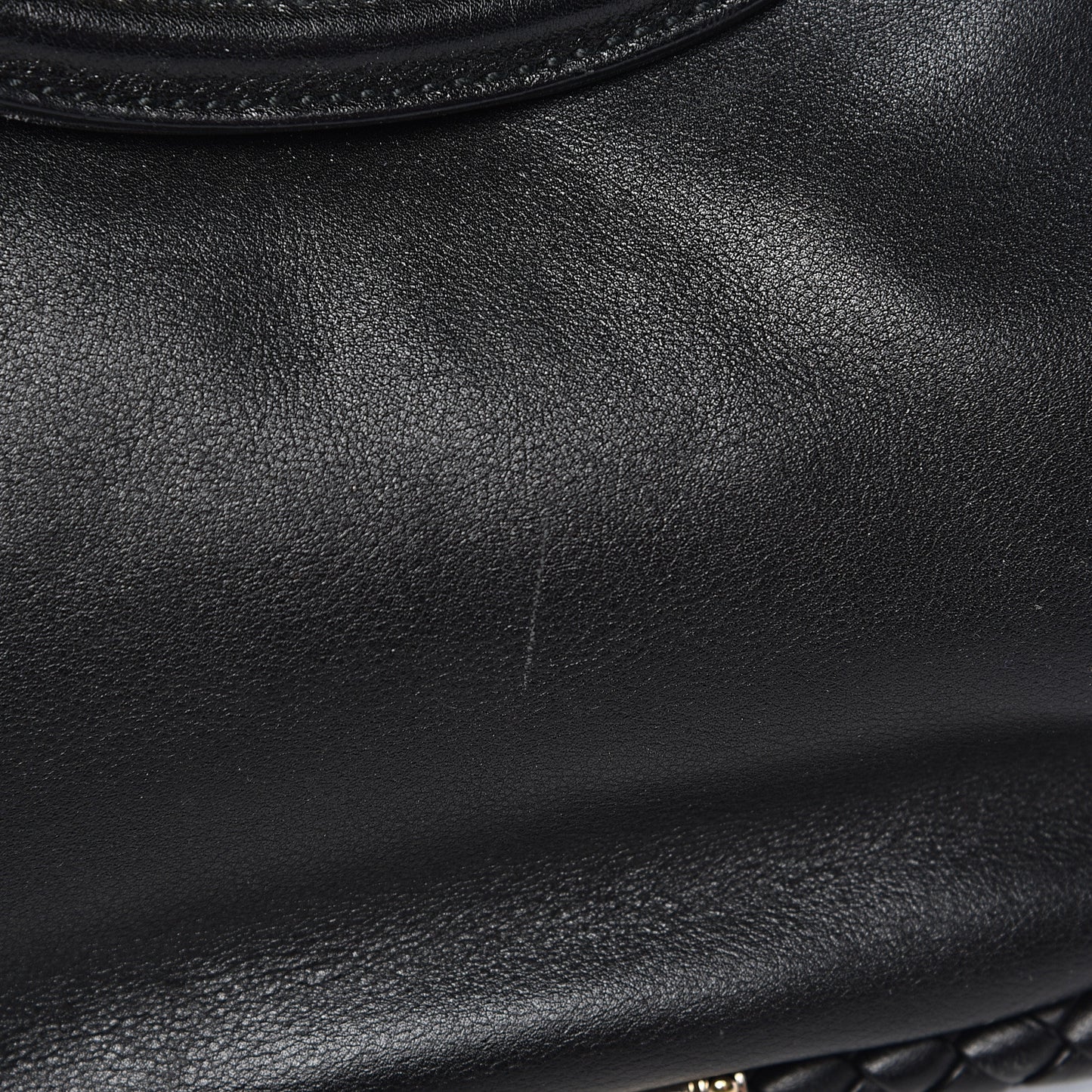 Calfskin Medium Britt Tassel Shoulder Bag Black