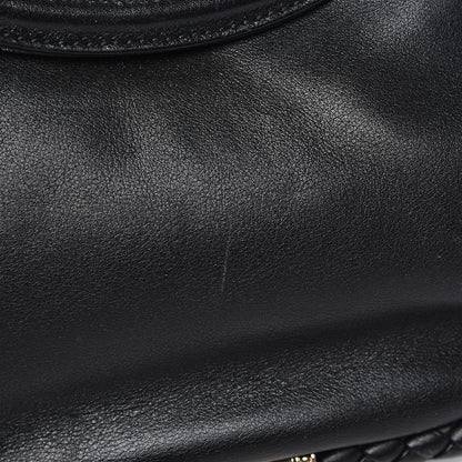 Gucci Calfskin Medium Britt Tassel Shoulder Bag Black 12 of 15