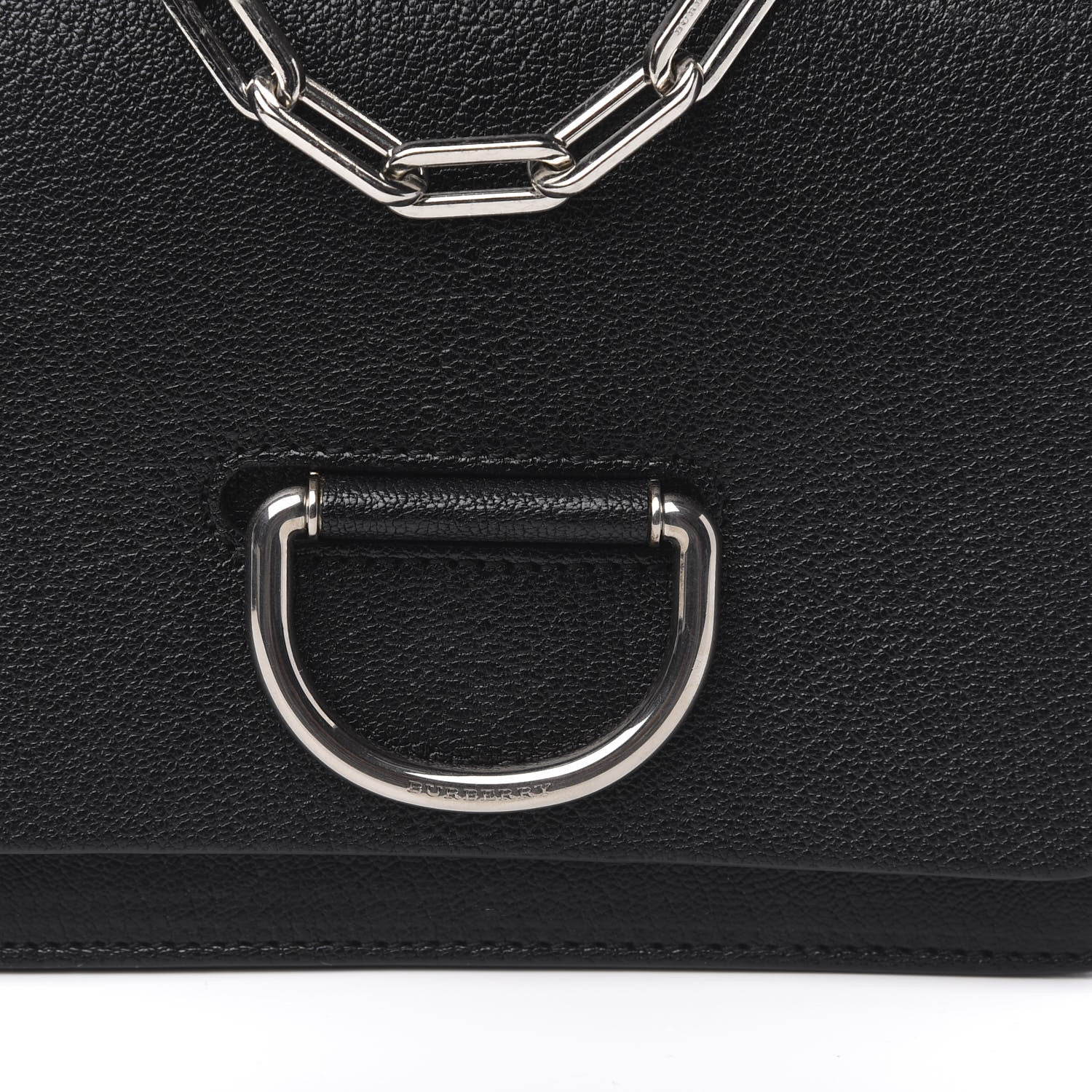 Burberry Goatskin Small D-Ring Bag Black 10 of 10