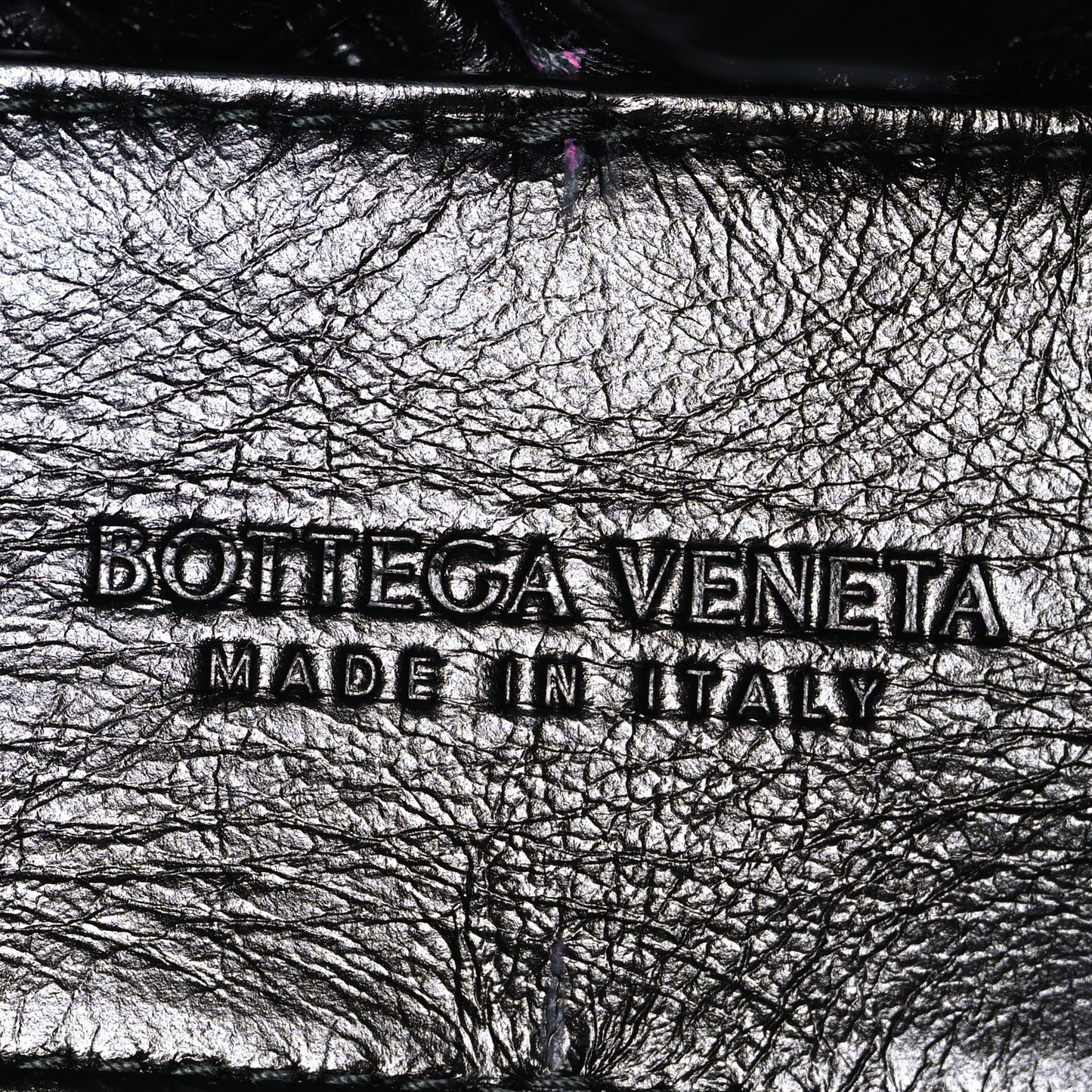 Calfskin Intrecciato Kalimero Cha-Cha Clutch Black