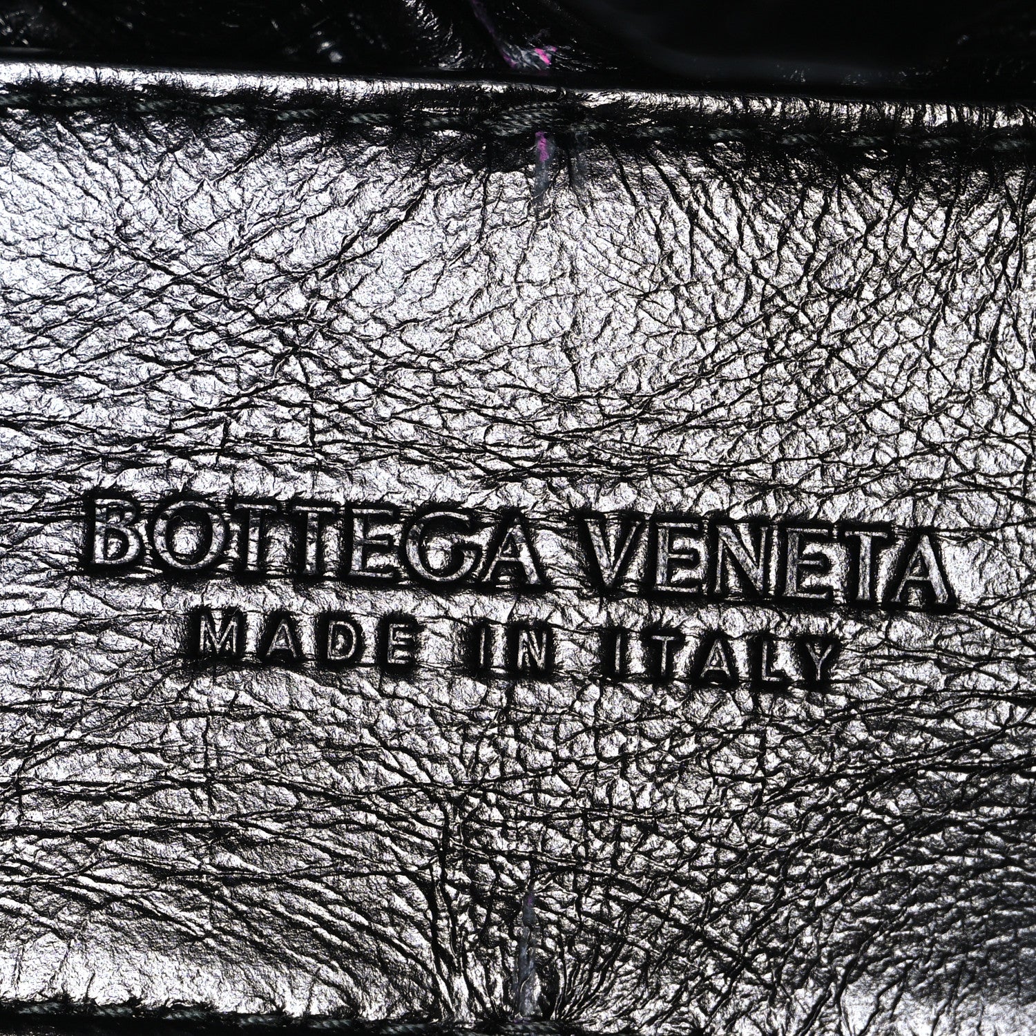Bottega Veneta Calfskin Intrecciato Kalimero Cha-Cha Clutch Black 6 of 9