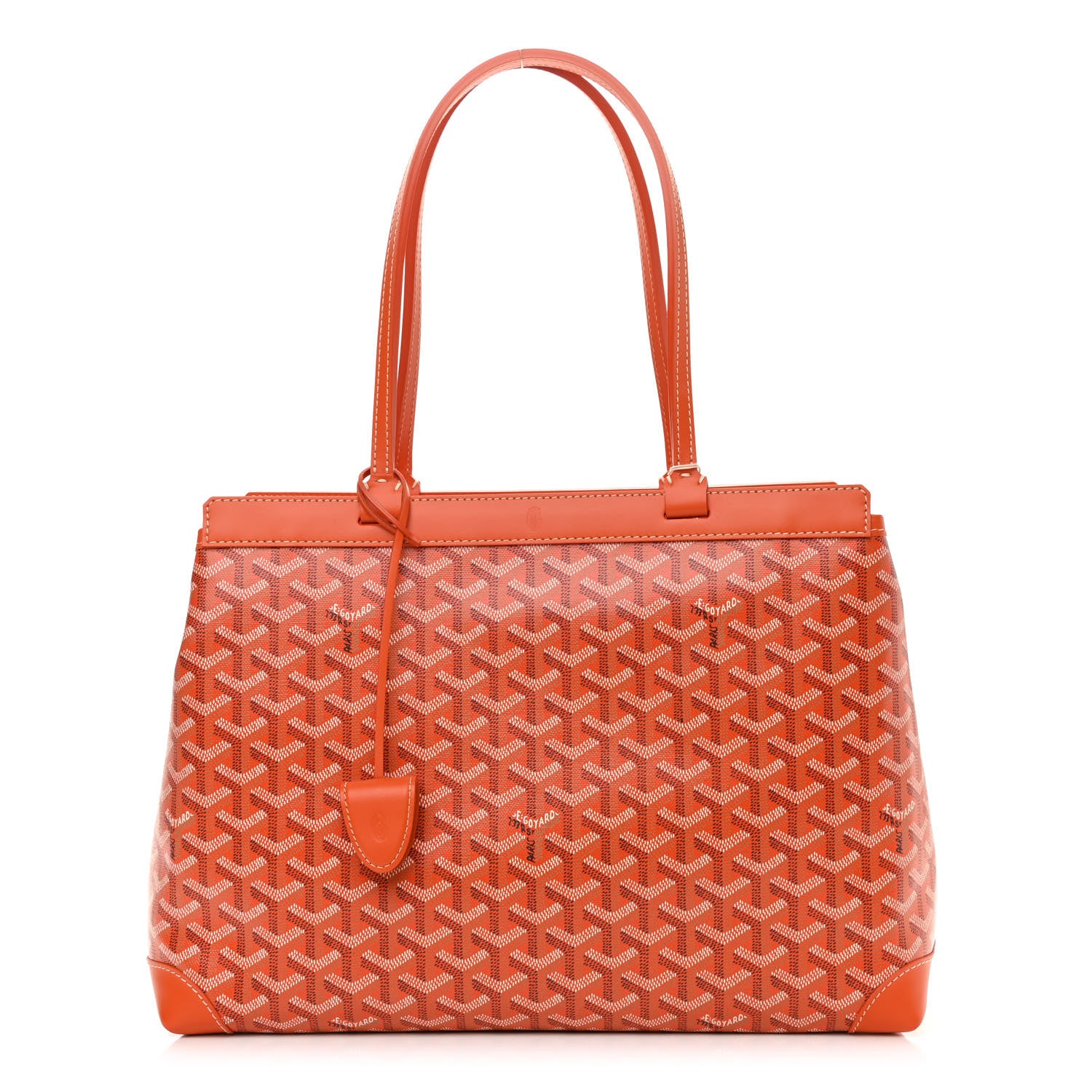 Goyard Goyardine Bellechasse PM Orange 1 of 9