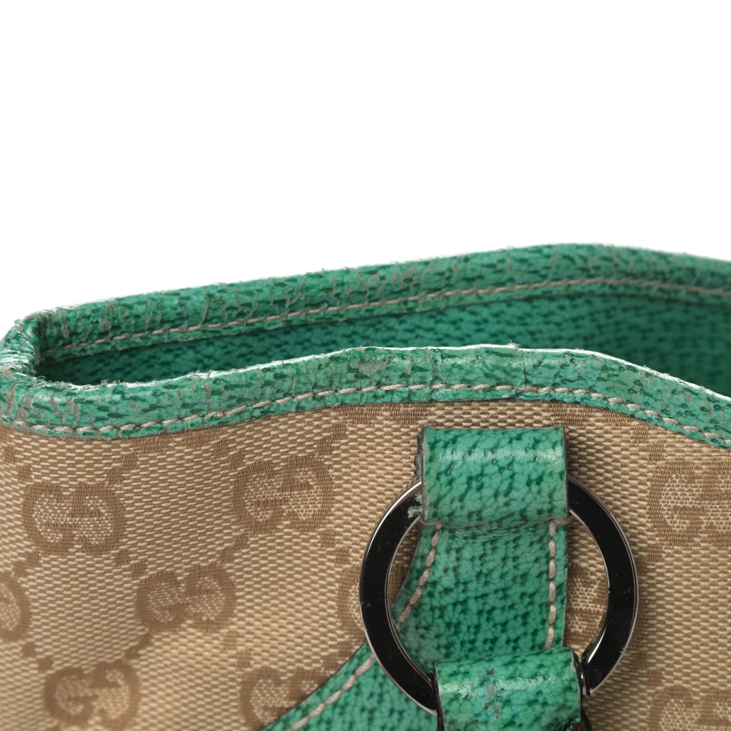 Monogram Shoulder Bag Turquoise
