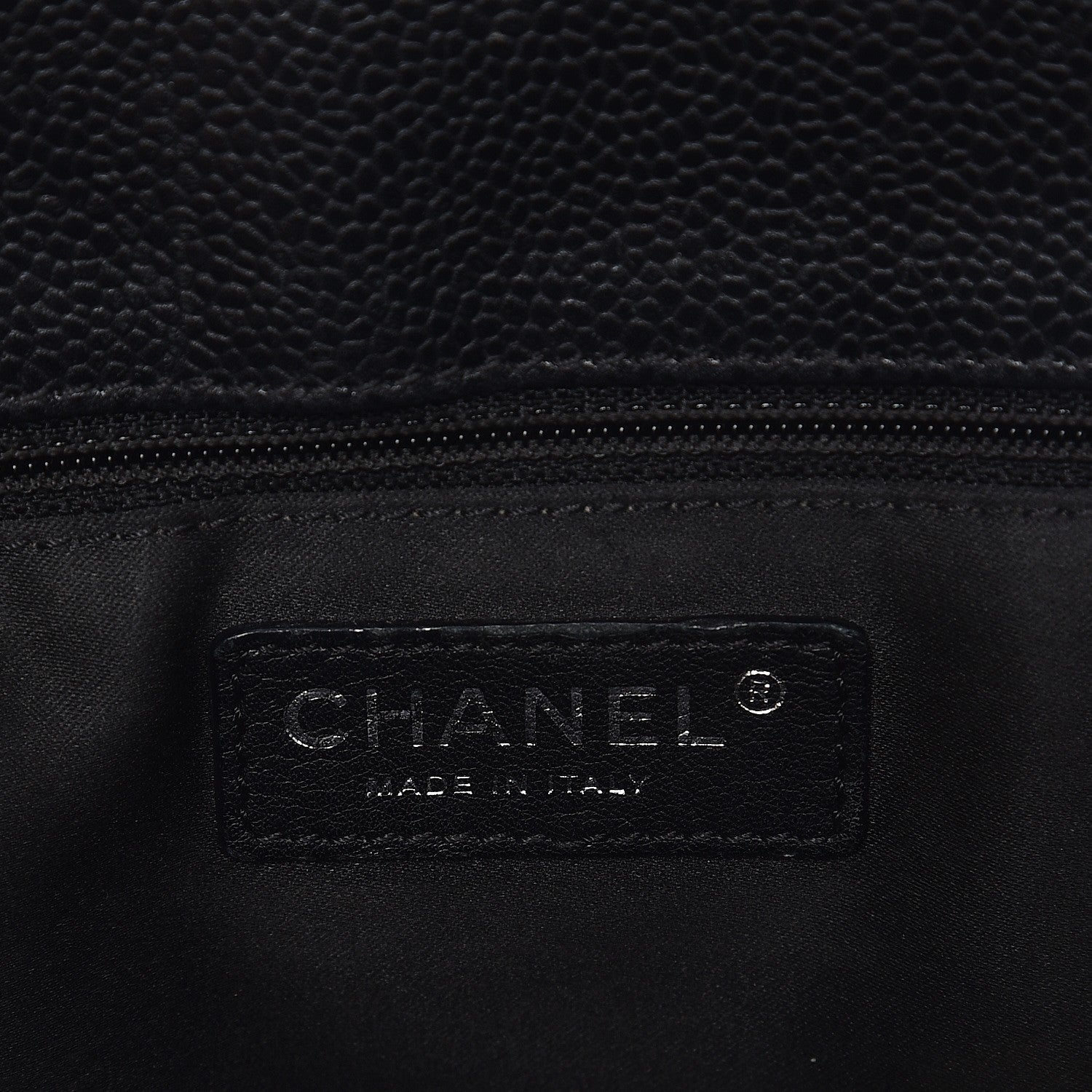 Chanel Caviar Quilted Grand Shopping Tote GST Black 6 of 11