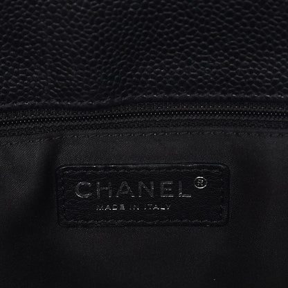 Chanel Caviar Quilted Grand Shopping Tote GST Black 6 of 11