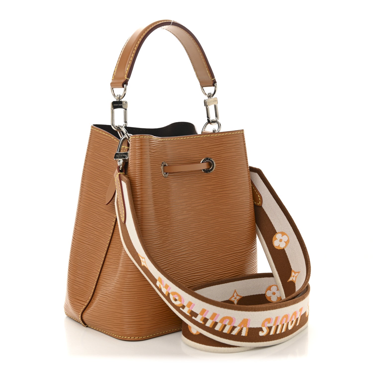 Louis Vuitton Epi Neonoe BB Gold Miel 3 of 10