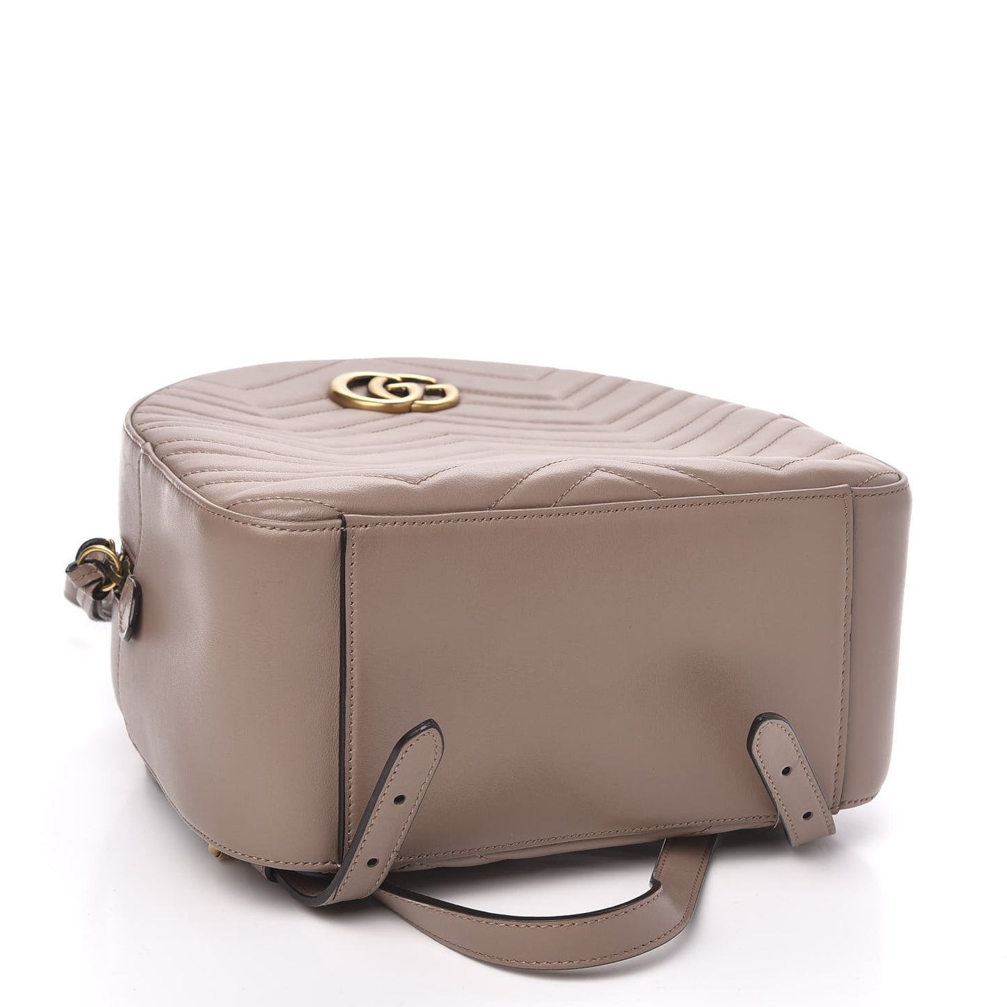 Calfskin Matelasse GG Marmont Dome Backpack Porcelain Rose