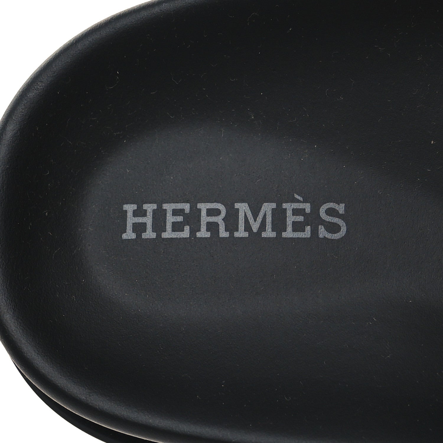 Hermes Calfskin Womens Chypre Sandals 38 Black 8 of 9