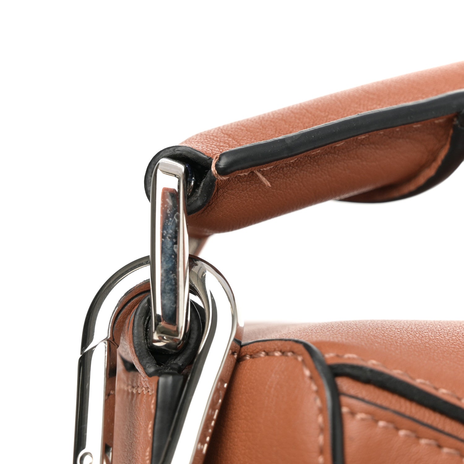 Loewe Calfskin Medium Puzzle Bag Tan 10 of 10