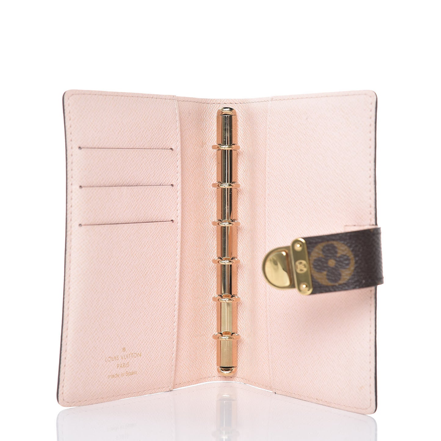 Monogram Koala Small Ring Agenda Cover Rose