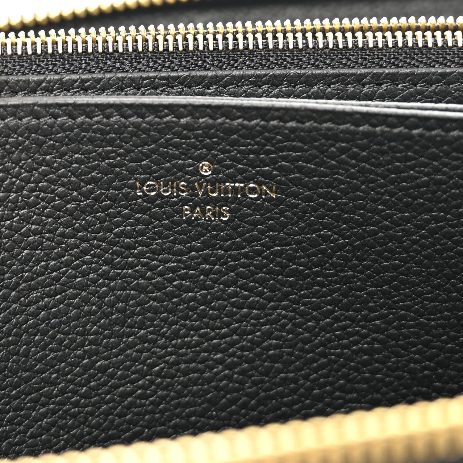 Louis Vuitton Empreinte Zippy Wallet Black 6 of 7