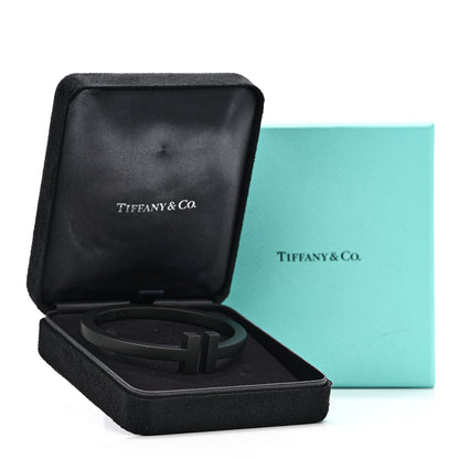 Tiffany Black-Coated Stainless Steel T Square Bracelet 4 of 4