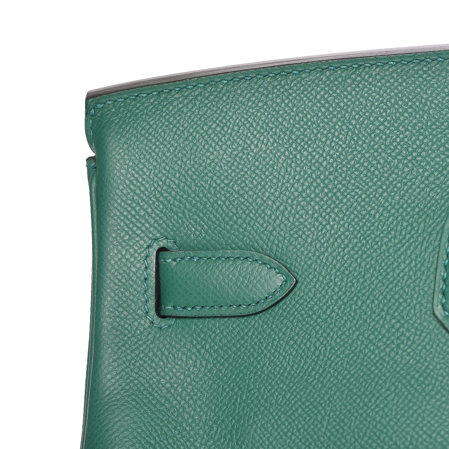 Hermes Epsom Birkin 35 Vert Vertigo 11 of 38