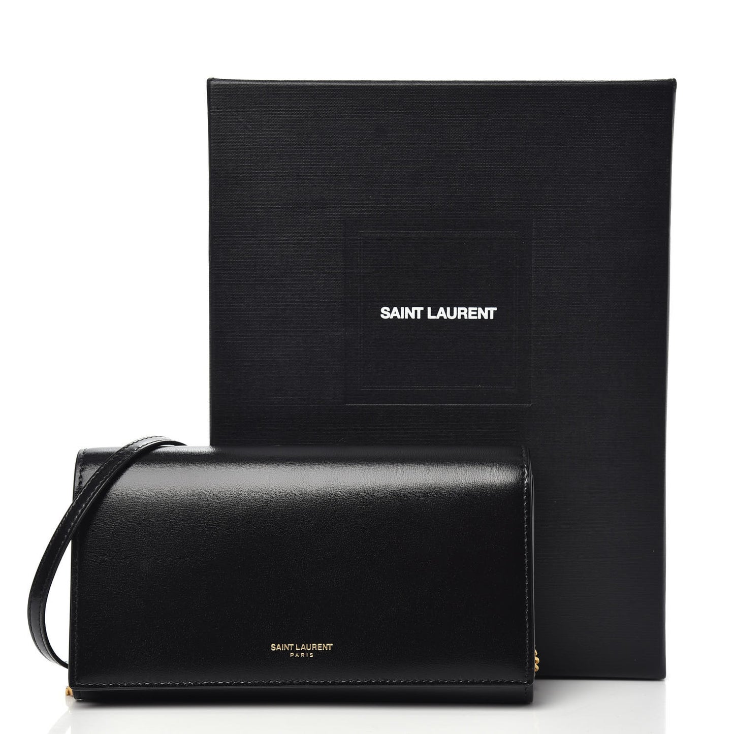 Smooth Calfskin Mini Paris Bag Black
