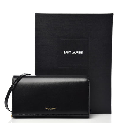 Saint Laurent Smooth Calfskin Mini Paris Bag Black 9 of 9
