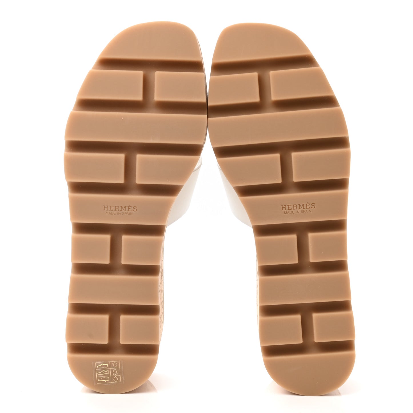Calfskin Cork Eze 30 Sandals 37 White