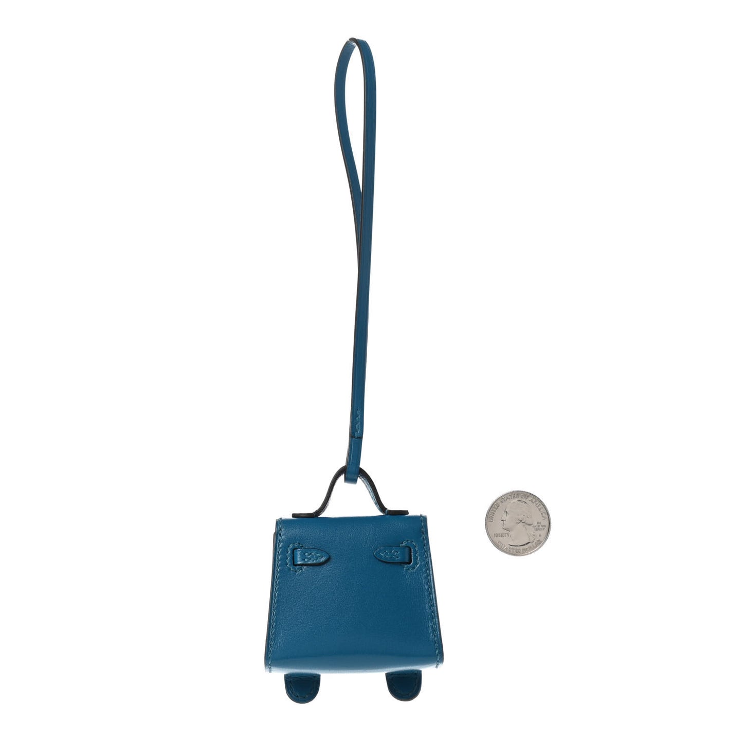 Tadelakt Chevre Mysore Kelly Quelle Idole Bag Charm Bleu Izmir Jaune Bourgeon Bleu Brume Vert Bosphore