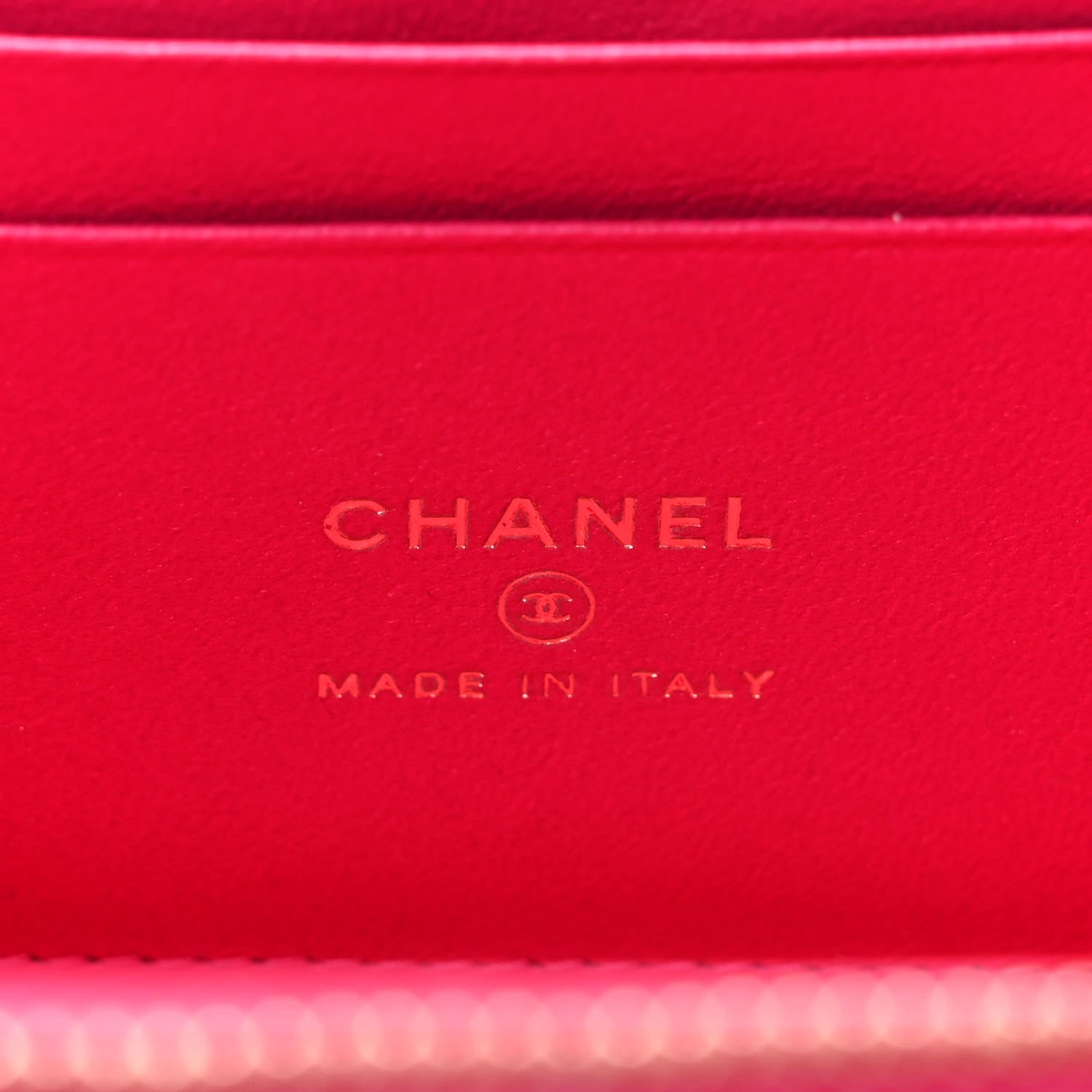 Chanel Lambskin Quilted Small Top Handle Vanity Case With Chain Dark Pink 6 of 11
