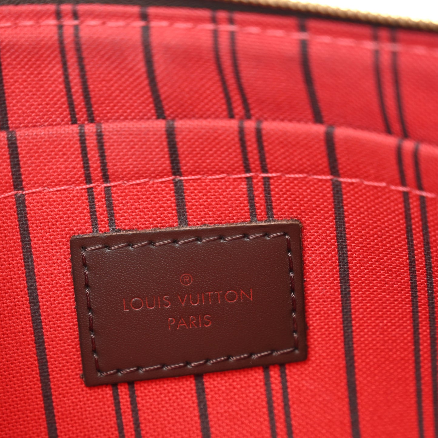 Damier Ebene Neverfull MM GM Pochette