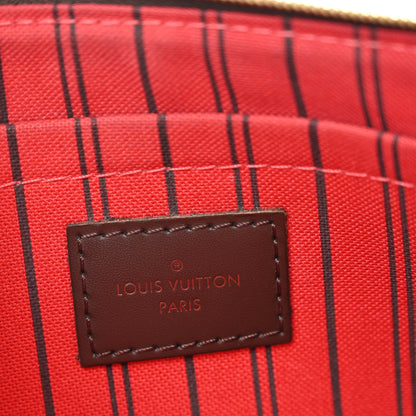 Louis Vuitton Damier Ebene Neverfull MM GM Pochette 6 of 10
