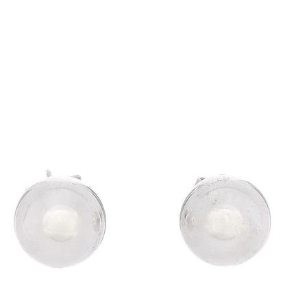 Tiffany Sterling Silver 10mm HardWear Ball Earrings 1 of 6