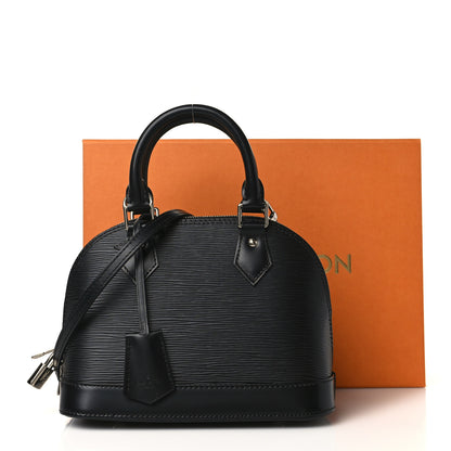 Louis Vuitton Epi Alma BB Black 9 of 9