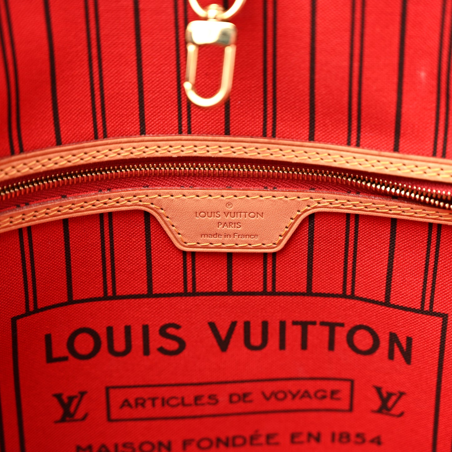 Monogram Neo Neverfull MM Cherry