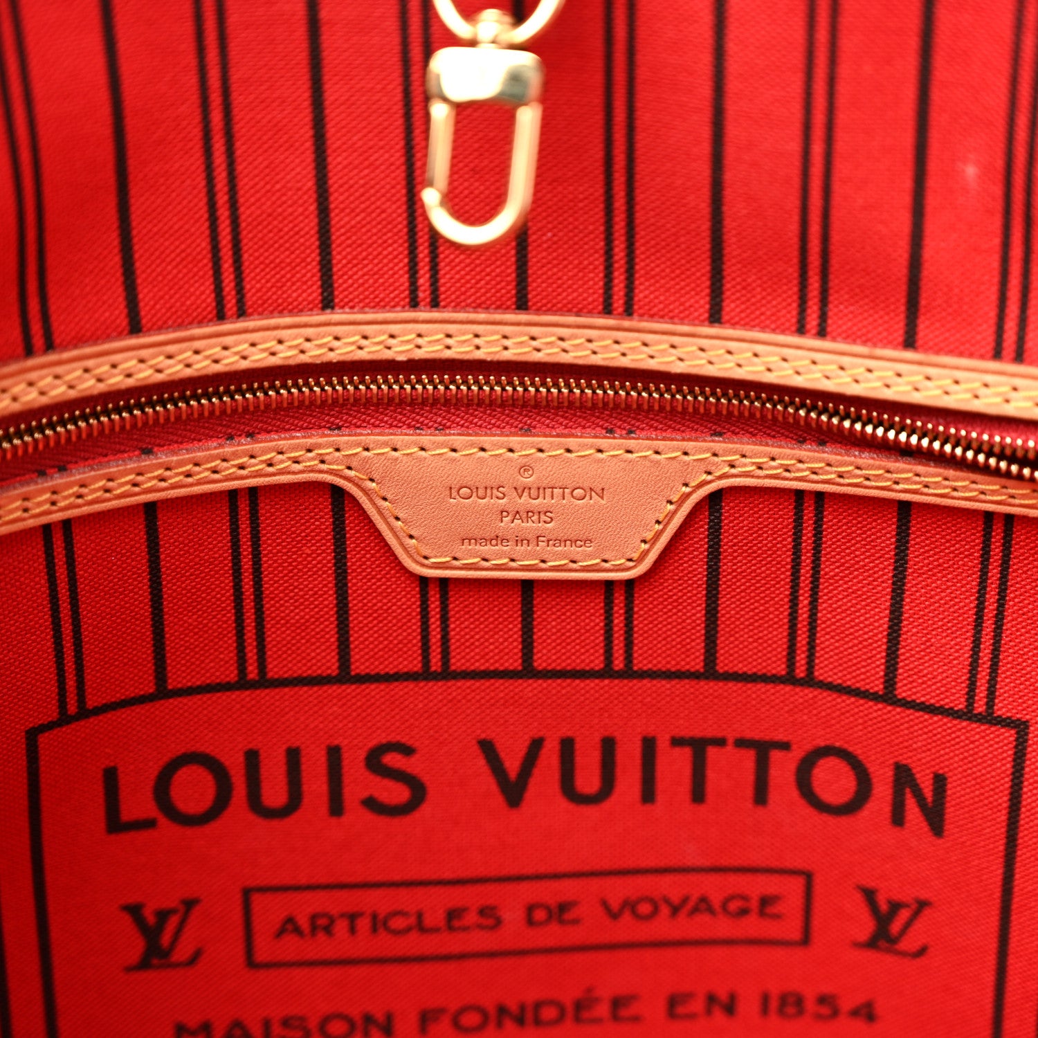 Louis Vuitton Monogram Neo Neverfull MM Cherry 6 of 10