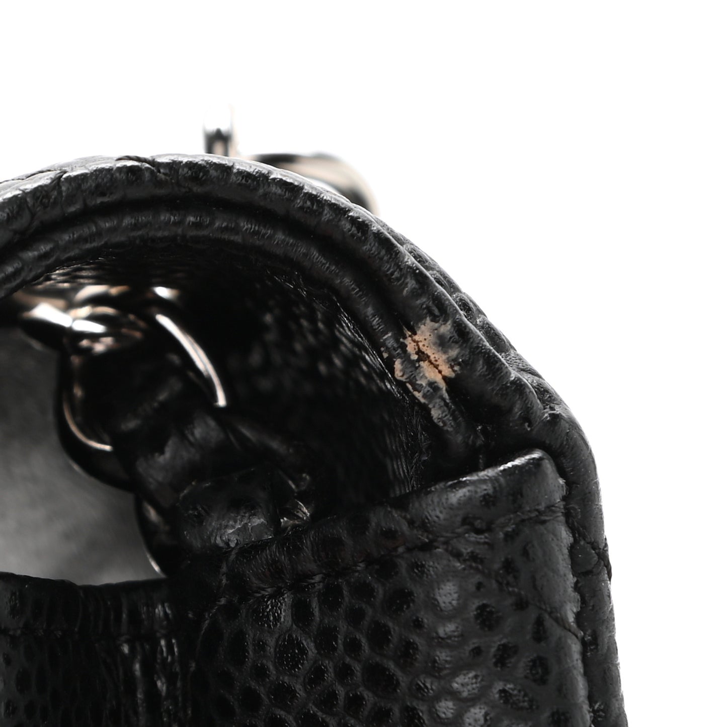 Caviar Quilted East West Flap Black