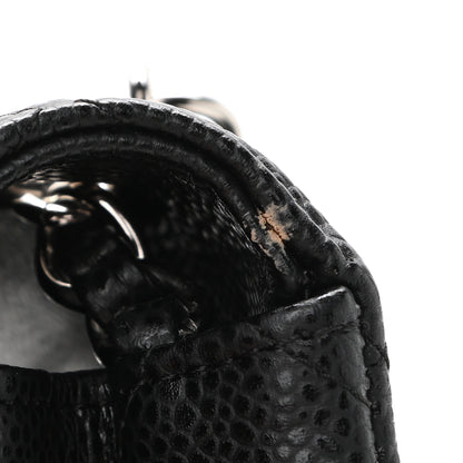 Chanel Caviar Quilted East West Flap Black 11 of 12