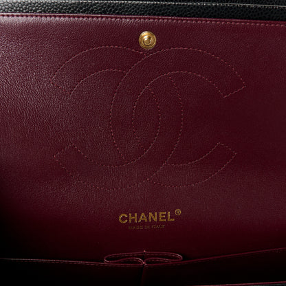 Chanel Caviar Quilted Jumbo Double Flap Black 6 of 12