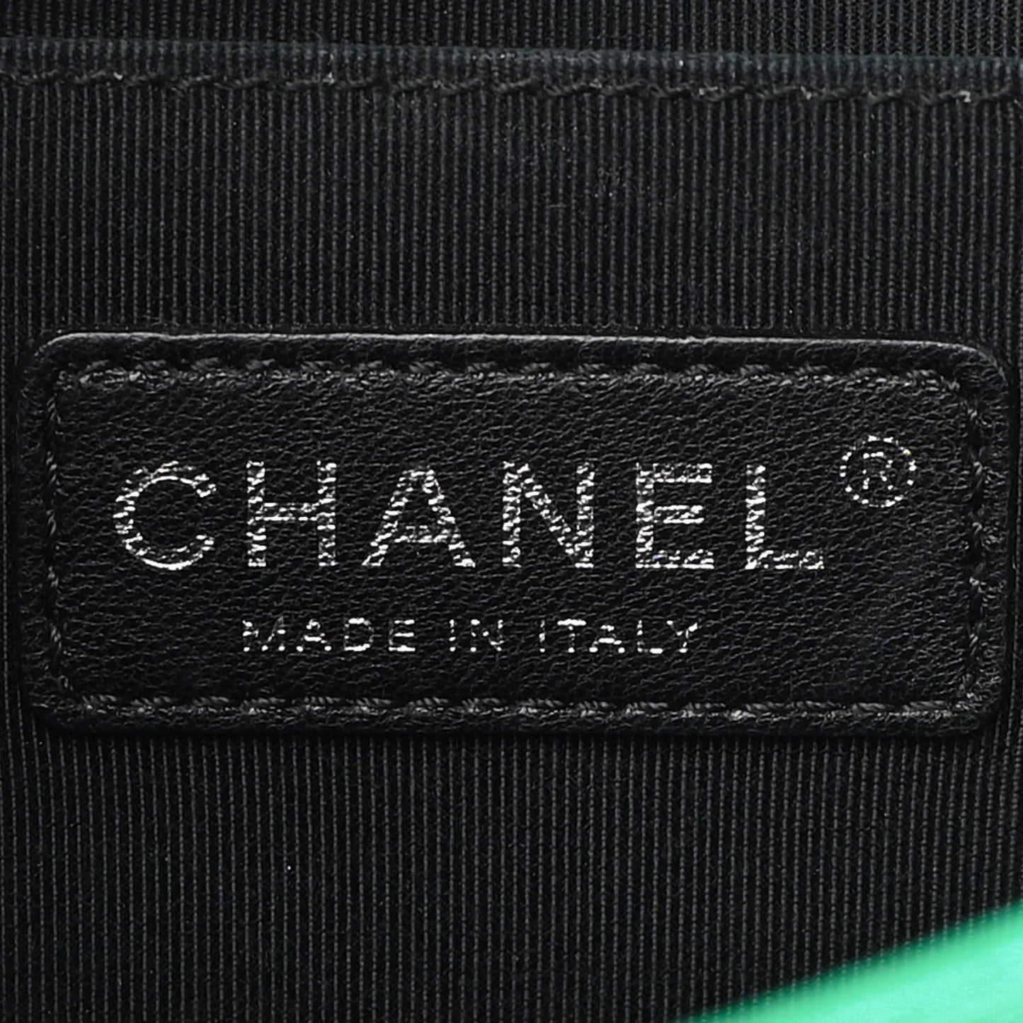 Calfskin Quilted Medium Boy Flap Green