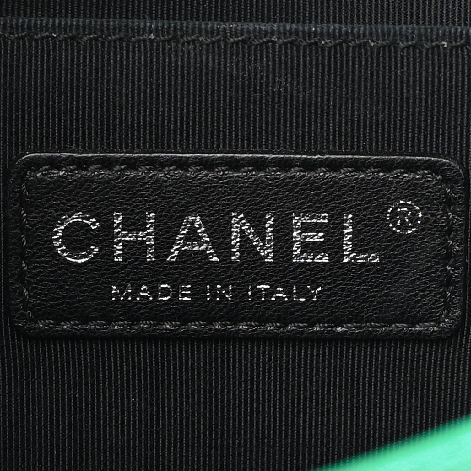 Chanel Calfskin Quilted Medium Boy Flap Green 6 of 8