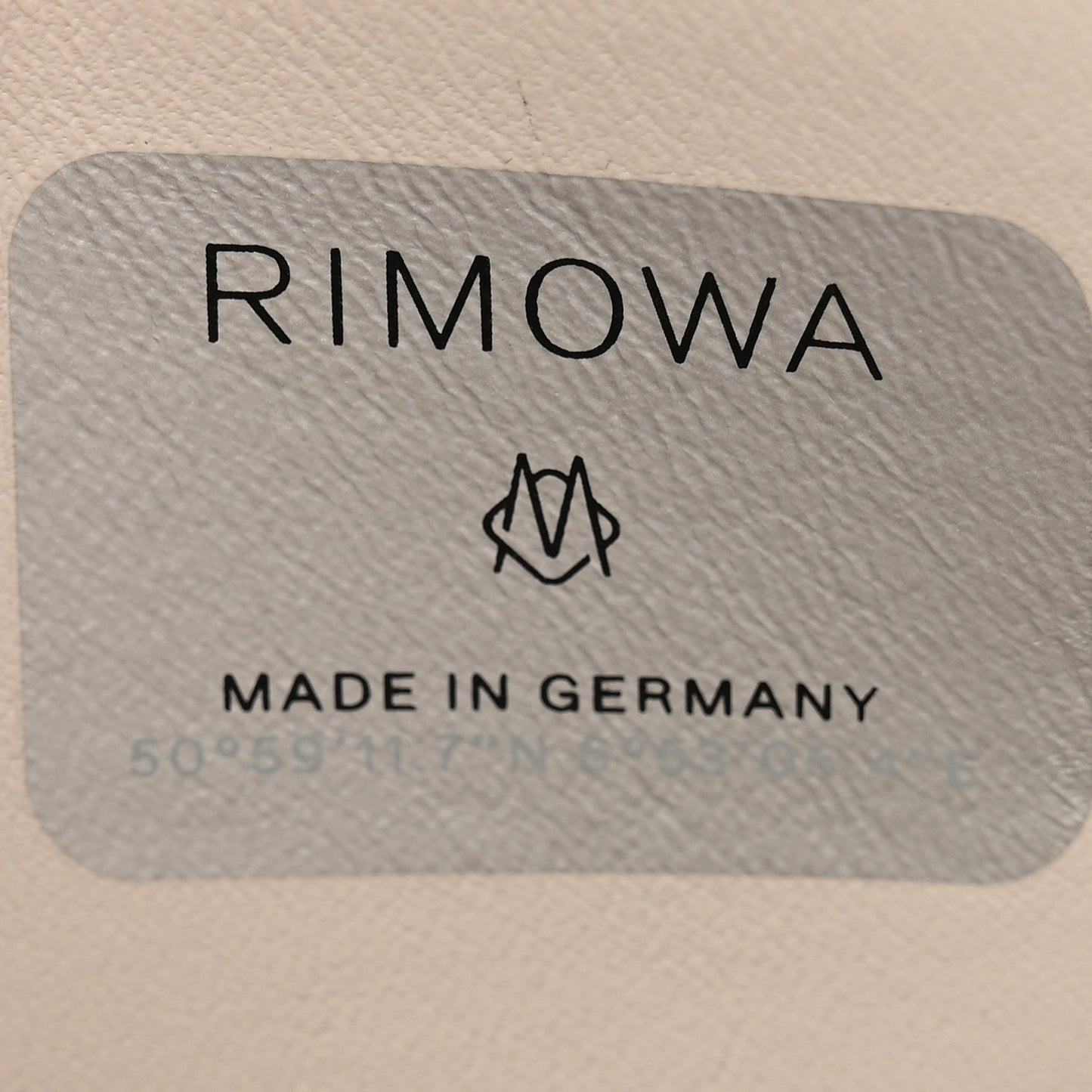 X RIMOWA Aluminum Personal Clutch On Strap Silver