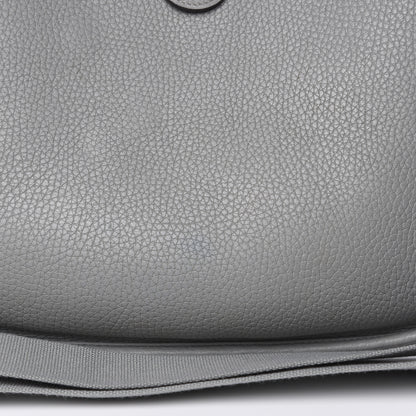 Hermes Taurillon Clemence Evelyne III PM Gris Mouette 12 of 17