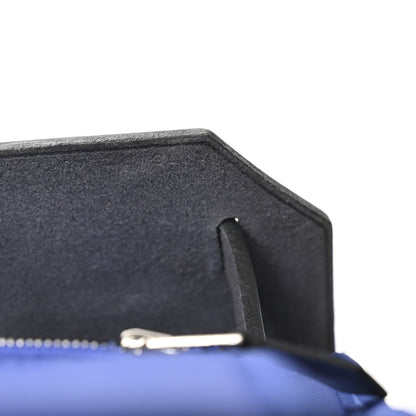 Hermes Vache Hunter Toile Militaire Herbag Zip 31 PM Bleu Electrique Bleu Indigo 8 of 11