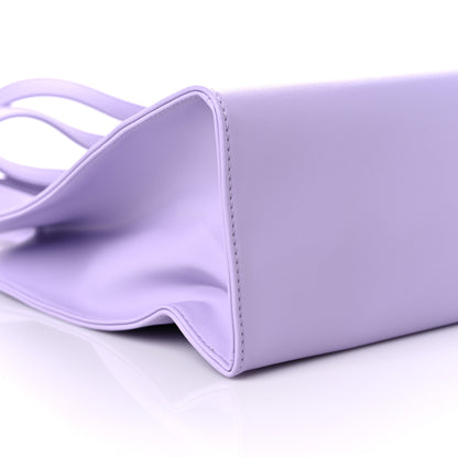 Telfar Vegan Leather Medium Shopping Bag Lavender 8 of 9