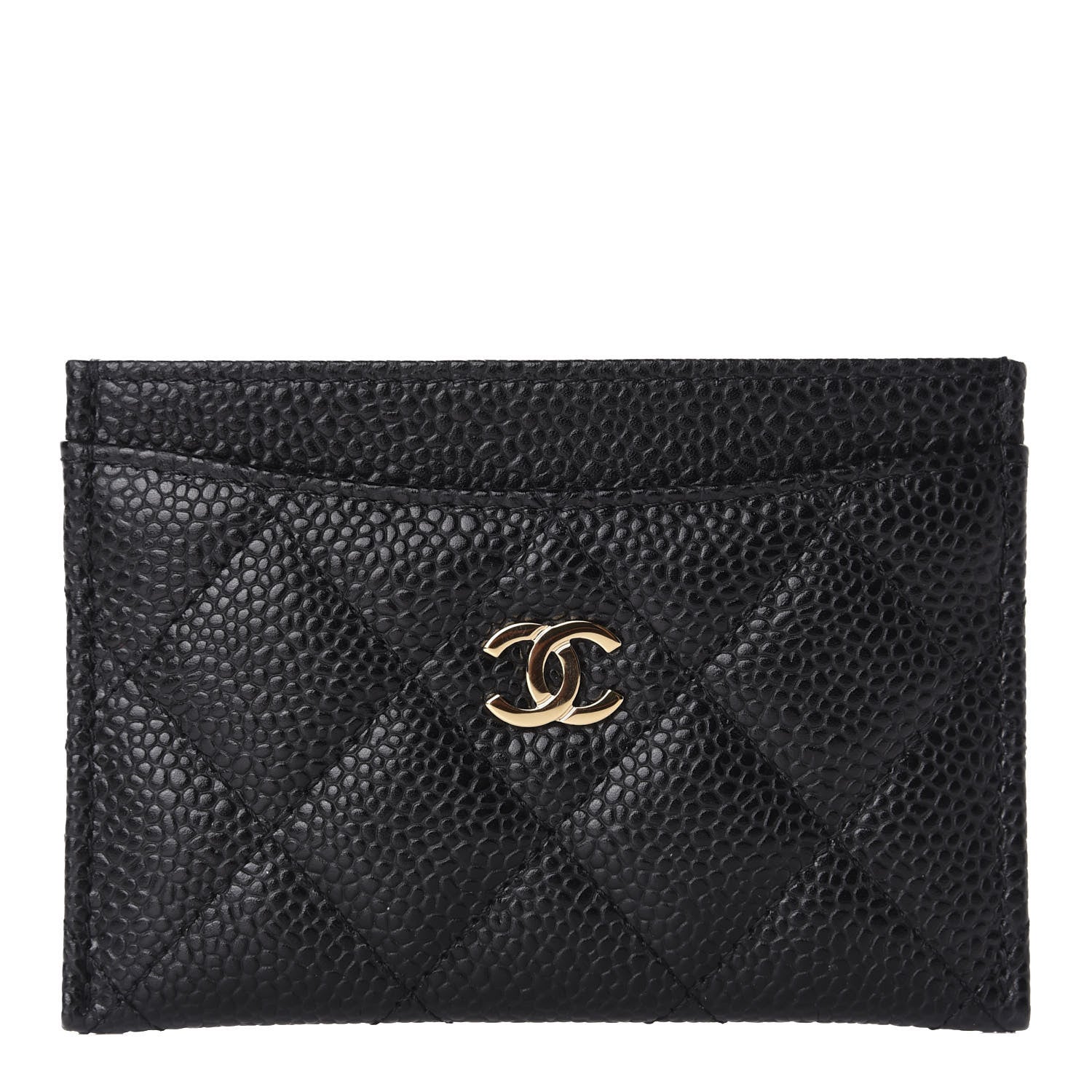 Chanel Caviar Quilted Card Holder Black 1 of 8