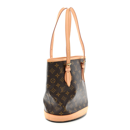 Louis Vuitton Monogram Petit Bucket 23 3 of 9